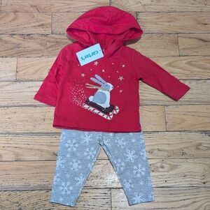 NEW Carter's Snowflake Winter Outfit Size 3M *Q20